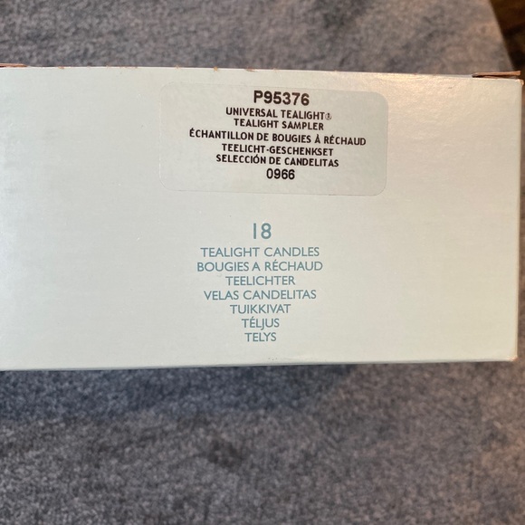 NIB PartyLite set of 18 tea light sampler - Picture 4 of 4